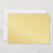 50周年記念の過去と現在の写真招待状 招待状 (裏面)