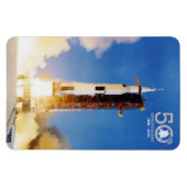 50周年記念アポロ11月着陸、土星V: マグネット (横)