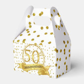 50周年記念ウェディング フェイバーボックス (裏面サイド)