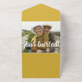 50周年記念オールインワンウェディング オールインワン招待状 (外側)