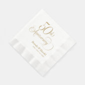 50周年記念カクテル 縁ありランチョンナプキン (角)