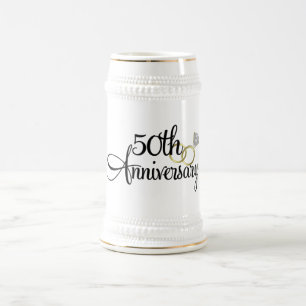 50周年記念ギフトマグ ビールジョッキ