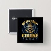 50周年記念クルーズ 缶バッジ (正面&裏面)