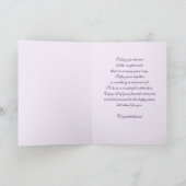 50周年記念グリーティングカード カード (内部)