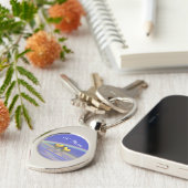 50周年記念ゴールデンハート キーホルダー (側面)