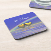 50周年記念ゴールデンハート コースター (左側)