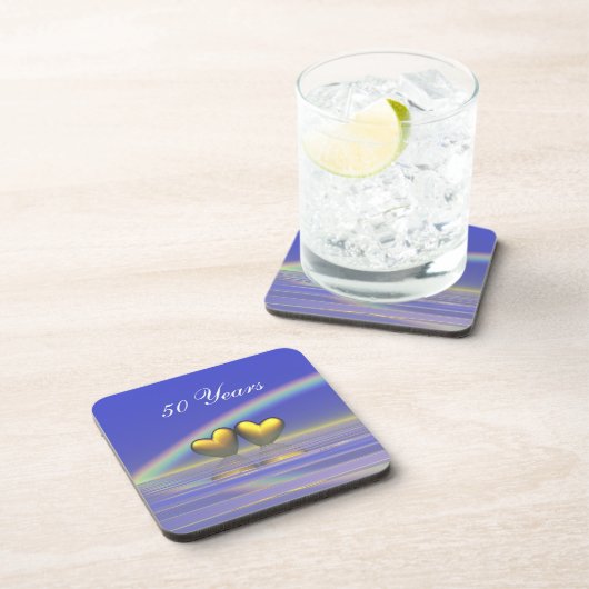 50周年記念ゴールデンハート コースター (右側)