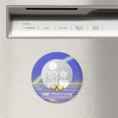 50周年記念ゴールデンハート（フォトフレーム） マグネット (インサイチュ (食洗機))