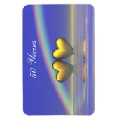 50周年記念ゴールデンハート マグネット (縦)