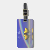 50周年記念ゴールデンハート ラゲッジタグ (正面縦)