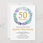 50周年記念ゴールデンフローラ日付の変更 (正面)