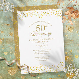 50周年記念ゴールデンラブハート 招待状