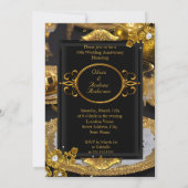 50周年記念ゴールドダイヤモンドディナーパーティー 招待状 (裏面)