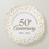 50周年記念ゴールドハート ラウンドクッション (裏面)