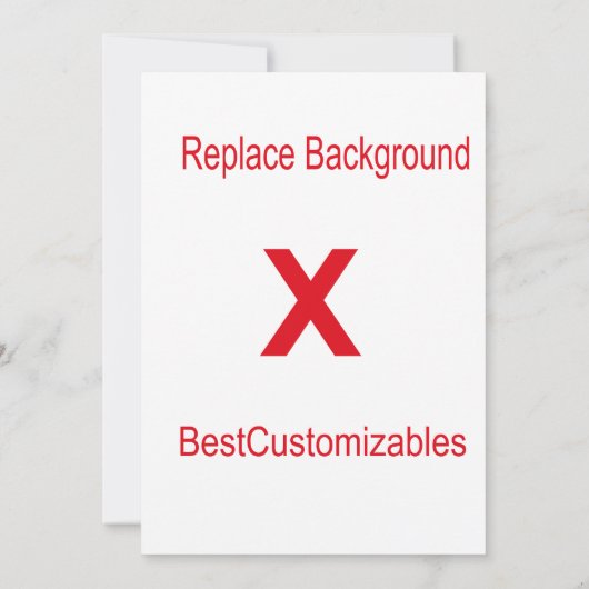 50周年記念テンプレート 招待状 (裏面)