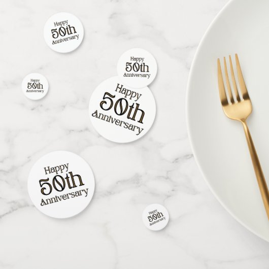 50周年記念テーブル コンフェッティ (グループ)