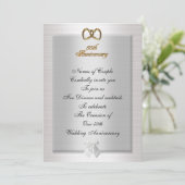 50周年記念ディナー招エレガント待 招待状 (スタンド正面)