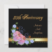 50周年記念ディナー招待蘭 招待状 (正面)