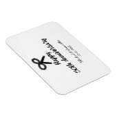 50周年記念ハッピーカップル名を追加する日付weddin マグネット (右側)