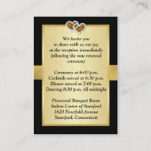 50周年記念ハート2エンクロージャカード エンクロージャーカード (裏面)