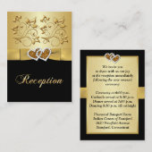 50周年記念ハート2エンクロージャカード エンクロージャーカード (正面/裏面)