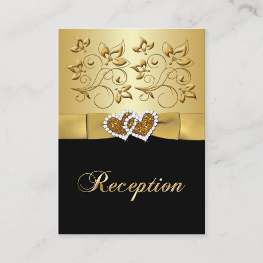 50周年記念ハート2エンクロージャカード エンクロージャーカード (正面)