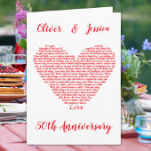 50周年記念バイブル引用文1コリント13愛 カード