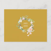 50周年記念バラガーランド日付写真を保存 案内ポストカード (裏面)