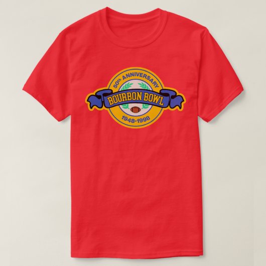 50周年記念バーボンボウルザウォーターボーイ Tシャツ (デザイン正面)