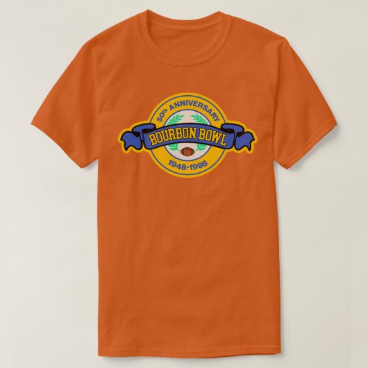 50周年記念バーボンボウルザウォーターボーイ Tシャツ (デザイン正面)