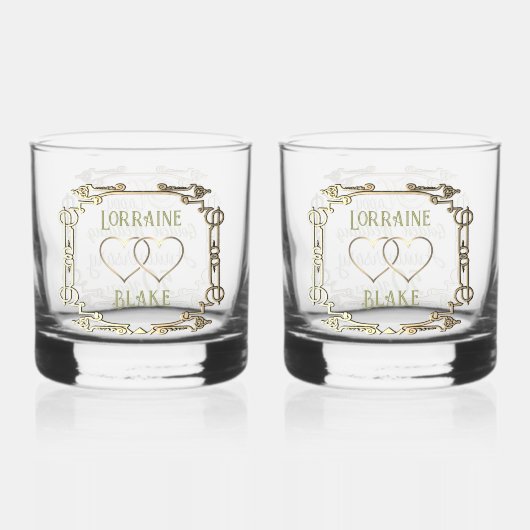 50周年記念パーソナライズされたウイスキー・グラス ウイスキーグラス (裏面)