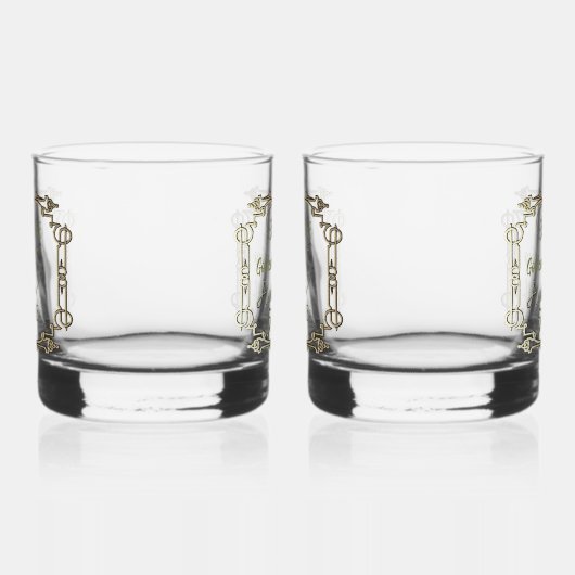 50周年記念パーソナライズされたウイスキー・グラス ウイスキーグラス (右)