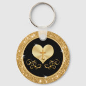 50周年記念パーソナライズされたパーティーが楽しめる キーホルダー (裏面)