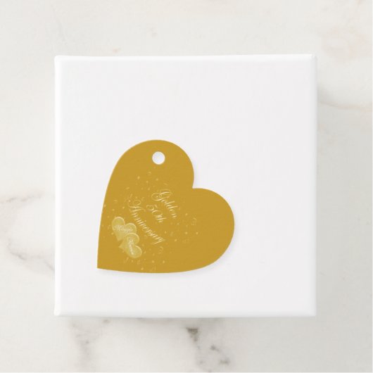 50周年記念パーソナライズされた フェイバータグ (インサイチュ)