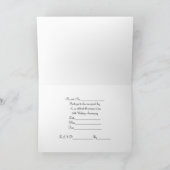 50周年記念パーティの招待状カード 招待状 (内部)