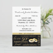 50周年記念パーティの招待状 招待状 (スタンド正面)