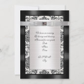 50周年記念パーティの招待状 招待状 (裏面)