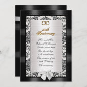 50周年記念パーティの招待状 招待状 (正面/裏面)