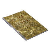 50周年記念パーティー結婚ゲストブック金ゴールド ノートブック (右側)