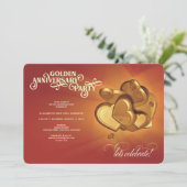 50周年記念パーティー（バージョン1） 案内状 (スタンド正面)