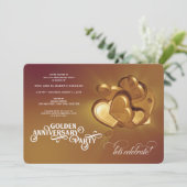 50周年記念パーティー（バージョン2） 案内状 (スタンド正面)