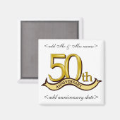 50周年記念パーティー マグネット (正面/裏面)