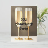 50周年記念パーティー 招待状 (スタンド正面)