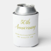 50周年記念パーティー 缶クーラー (缶正面)