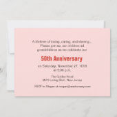 50周年記念ピアノバラ 招待状 (裏面)