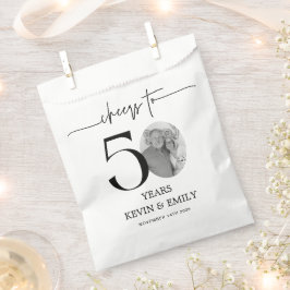 50周年記念フォト 50年に乾杯 フェイバーバッグ