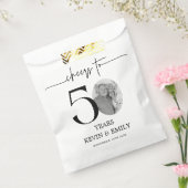 50周年記念フォト 50年に乾杯 フェイバーバッグ (封をした状態)
