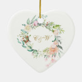 50周年記念フローラモノグラム セラミックオーナメント (裏面)