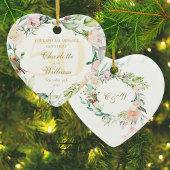 50周年記念フローラモノグラム セラミックオーナメント