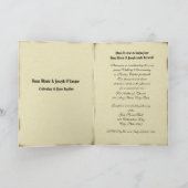 50周年記念ブック招待状 招待状 (内部)